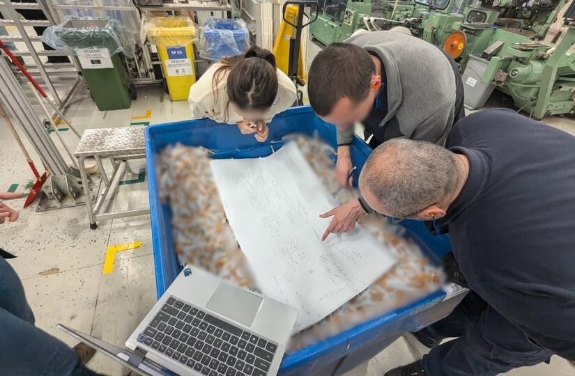 Factory floor process analysis